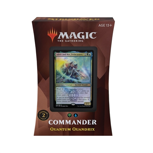 Commander deck - Quantum Quandrix - Strixhaven School of Mages - Magic The Gathering